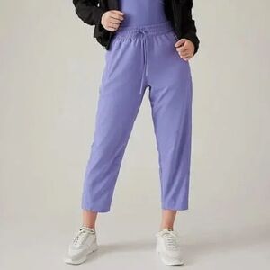 Athleta Arrival Pant Dark Adonis Blue Purple Active Pants Athleisure SIZE 4